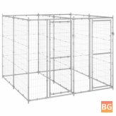 Galvanized Steel Dog Kennel (4.84m²)