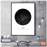Geometric Astrology Canvas Poster