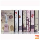 Samsung Tab4 T530 Tablet Stand Cover with Vintage Design
