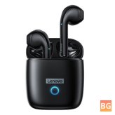 Lenovo LP50 TWS Earbuds with Bluetooth 5.0, HiFi Stereo, Noise Reduction, Touch Control, Mic for Sport and Gaming