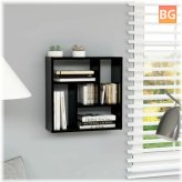 Wall Shelf - Glossy Black 17.8