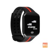 Goral B07 1.0 Inch Smartwatch with Blood Pressure Monitor and Fitness Tracker