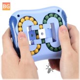 Toys for Kids - Fingertip Magic Bean Stress Relief Rotating Gyroscope Cube