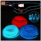 Car Interior Light with Neon Strip - Wire Rope Tube