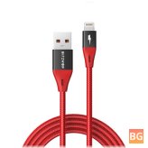 iPad Charger Cable with MFi Certified 1.8m/6ft for BlitzWolf BW-MF10 Pro 2.4A USB-A