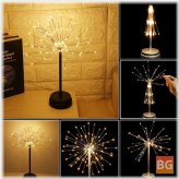Firework Starburst Table Lamp with Remote Control