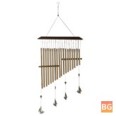 Wind Chimes for Home - Melody Tones Butterfly Harp