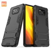Pocophone X3 Pro/X3 NFC Armor Shockproof Back Cover