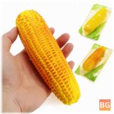 2PCS Eric Squishy Corn 16cm Slow Rising Vegetable Collection with Gift Box