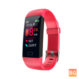 Goral Z6 1.14' Big Screen Real-time Heart Rate Detection Watch Band