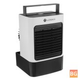 Loskii F830 Desktop AC/DC Air Cooler - Two Blowing Modes - Low Noise for Home Office