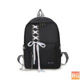 School Rucksack with Canvas Backpack