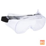 Labour Goggles with Transparent Cover and Dustproof Glasses