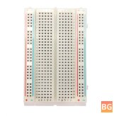 8.5x5.5cm 400-Point solderless breadboard with 400 holes - 400