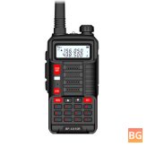 Walkie Talkie with Cree XM-L2 LED Flashlight and 10W Black Battery