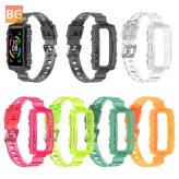 Translucent TPU Watch Band for Huawei/Honor Band 6