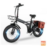 Electric Bike with Bag - 80-100KM