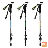 Hiking Pole with Retractable Cane - 65-135CM