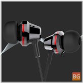 Cafele Metalic In-ear Earphone with Super Bass and Mic