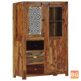 Sheesham Wood Cabinet with 95x48x150 cm