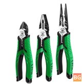 1PCS LAOA 7inch Multifunctional Diagonal Pliers - Wire Cutter, Side Cutter, Cable Shears - Electrician's Professional Tools