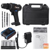 12V Cordless Drill with bits and battery
