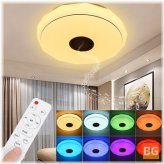 Music Ceiling Light with Bluetooth and Remote Control