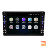 Android 8.1 Car multimedia player with adjustable screen, quad core 1+16G WiFi, FM subwoofer