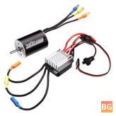 Waterproof Motor and ESC for 1/12 and 1/14 Cars