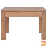 Teak Wood Coffee Table with Natural Finish