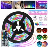 Decorative LED Strip with 44-Key Remote and Multiple Length Options