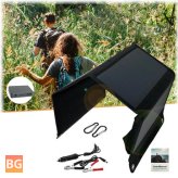 Solar Panel and Charger for Smartphone Tablet - 28W 12V