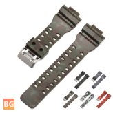 Camouflage Watch Band for Casio GA-110/100/120/GD-120/110