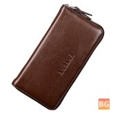 Business Wallet for Men - PU Leather