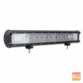 116-LED Waterproof Work Light Bar for Offroad Vehicles