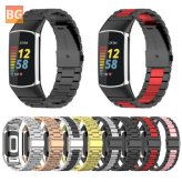 Bakeey Stainless Steel Fitbit Charge 5 Band