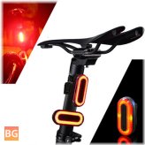 XANES STL03 Taillight - 100LM - IPX8 - Memory Mode - Bicycle - LED - USB - Charging - 360° - Rotation - Light