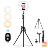 MOHOO Video Light Tripod with 3 Colors and 10 Brightness Levels