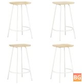4-Piece stool for bar