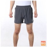 Men's 2-in-1 Running Shorts with Quick Dry and Zipper Pocket