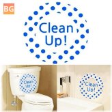 Waterproof Sticker for Toilet - bathroom wall stickers