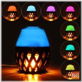 Humidifier with LED Torch and Diffuser - Colorful