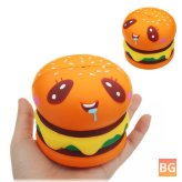 8-inch Slow Rising Burger Cat Toy