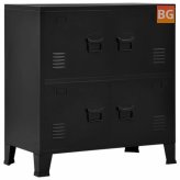 Steel Filing Cabinet with 4 Doors - Industrial Size