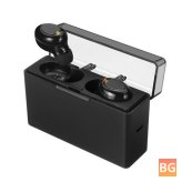 T3 Bluetooth Earbuds with Hi-Fi Noise Cancelling and Charging Case