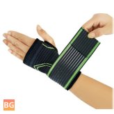 Adjustable Nylon Wrist Support for Sports and Fitness