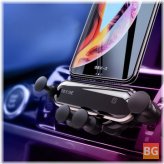 Metal Auto-Lock Phone Holder for Car Air Vent, Fits 4.7-6.5" Smartphones