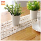 Hollow Lace Cotton Table Runner