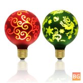 Kingso E27 G95 LED Light Bulb - Christmas Lamp for Home Indoor Use
