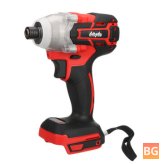 Mensela Cordless Screwdriver - 3 Speeds, 6 Bits, 4 Sleeves (Battery Not Included)